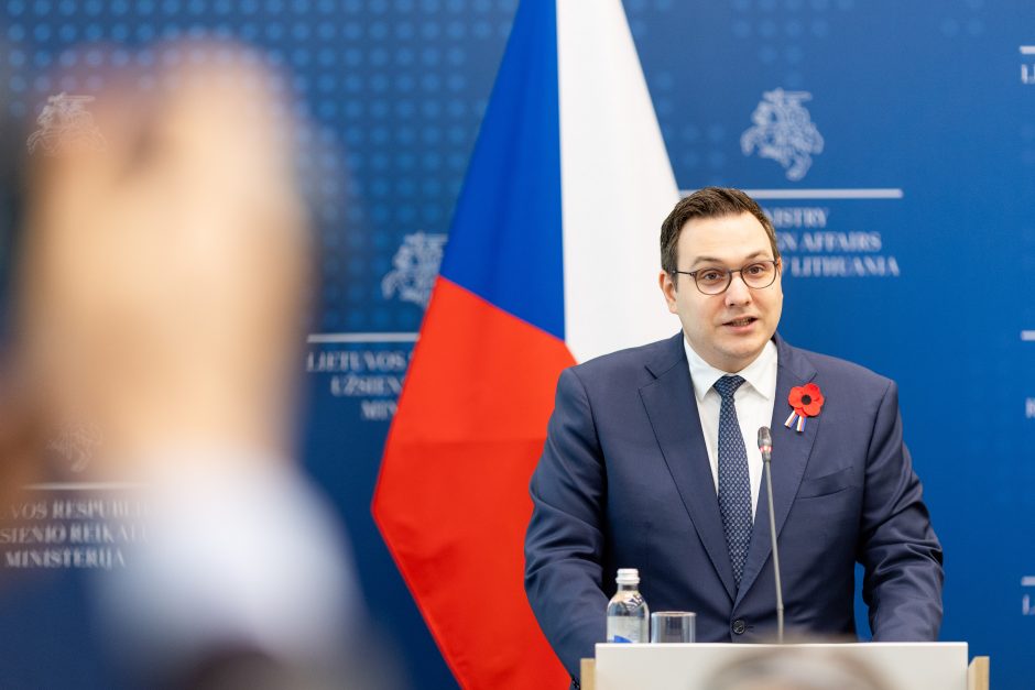 Čekijos ministras apie Ukrainą: kuo Europos Sąjunga yra didesnė, tuo esame stipresni