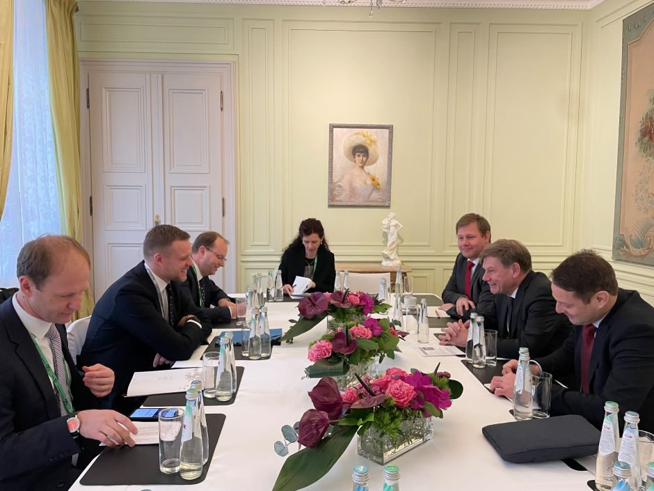 G. Landsbergis: Vokietija tampa europiniu Lietuvos saugumo strateginiu ramsčiu