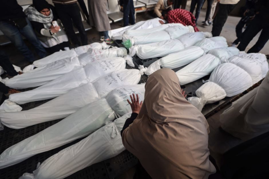 „Hamas“ valdomos Gazos sveikatos apsaugos ministerija: karo aukų skaičius pasiekė 23 tūkst. 357