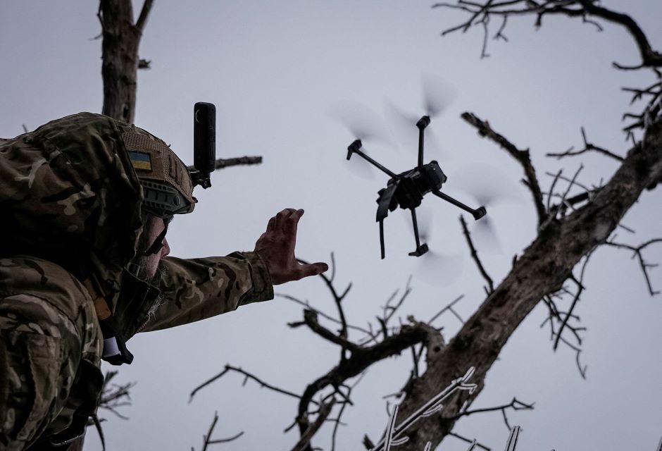 Ukrainos oro pajėgos: numušti penki rusų dronai