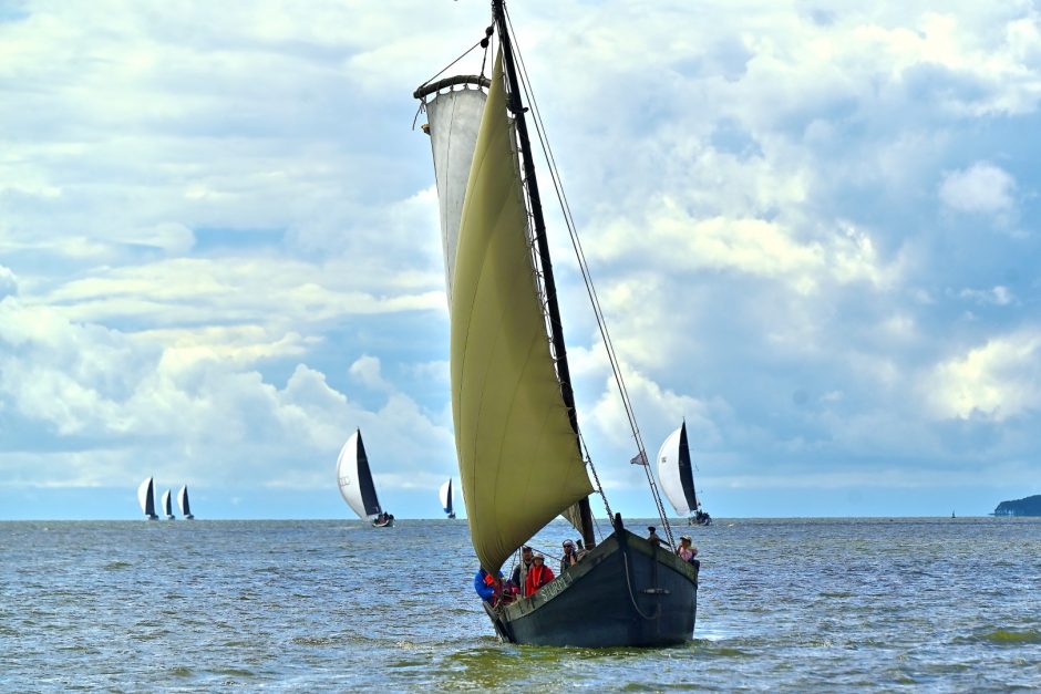 Jūros šventę vėl papuoš „Dangės flotilė“ – atkurti senieji istoriniai laivai