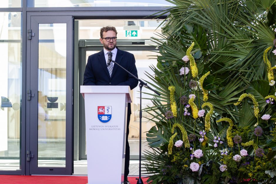 Žmogaus biologinių išteklių centro atidarymas LSMU Kauno klinikose