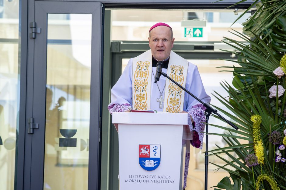 Žmogaus biologinių išteklių centro atidarymas LSMU Kauno klinikose