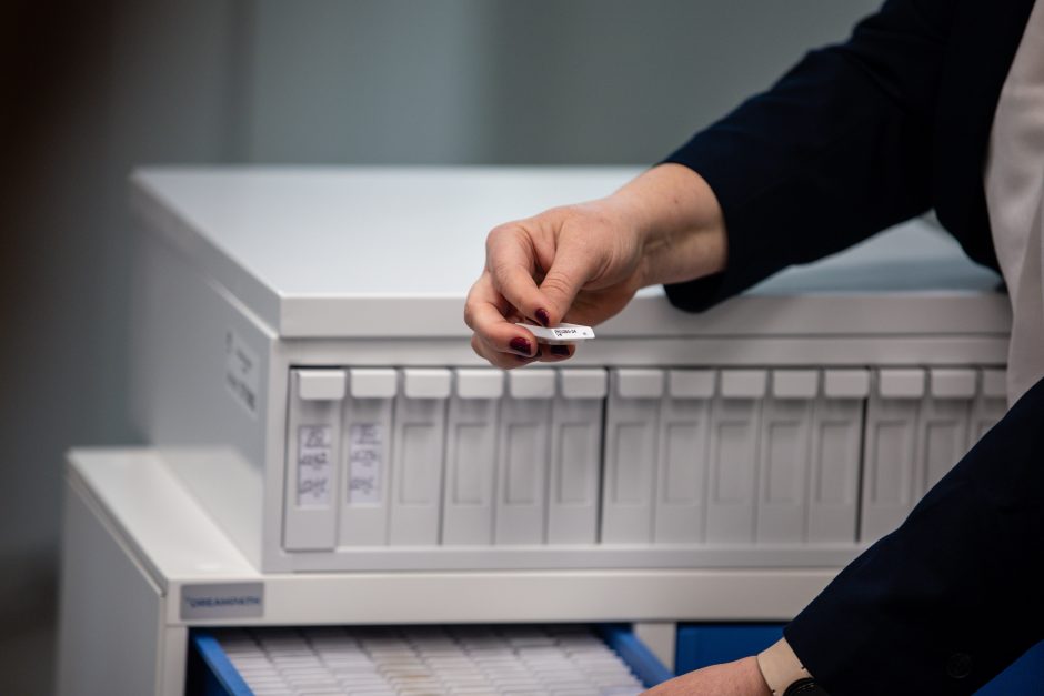 Žmogaus biologinių išteklių centro atidarymas LSMU Kauno klinikose