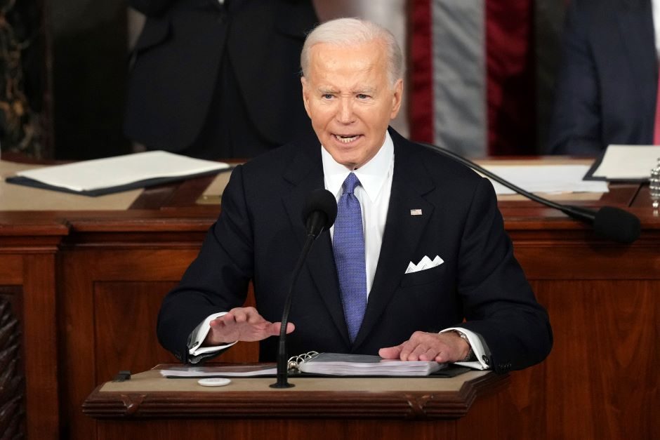 J. Bidenas: JAV Ukrainos likimo valiai nepaliks