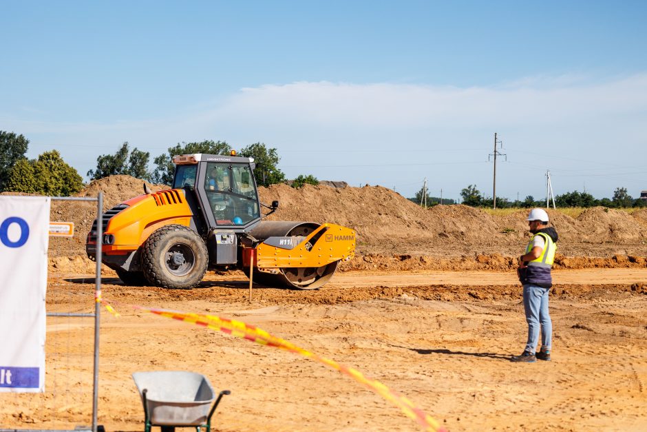 Kėdainių rajone pradėtas statyti pirmasis žemės ūkio produkcijos logistikos centras