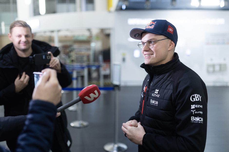 Roko Baciuškos išlydėtuvės į Dakaro ralį