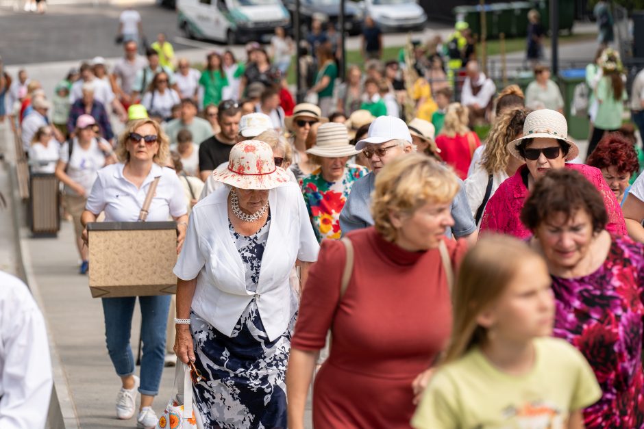 Šimtmečio šventė: minios žmonių traukia į Dainų slėnį