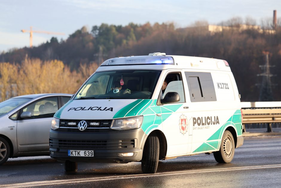 Kaune – automobilių avarijos ir spūstys