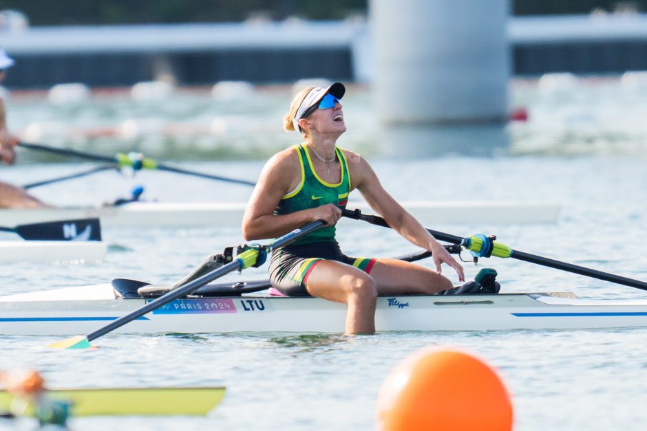 V. Senkutė olimpinėse žaidynėse iškovojo vietą finale