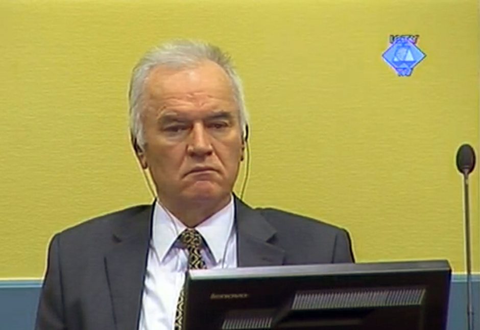 JT teismas: R. Mladičiaus gynybos liudytojo mirtis buvo natūrali