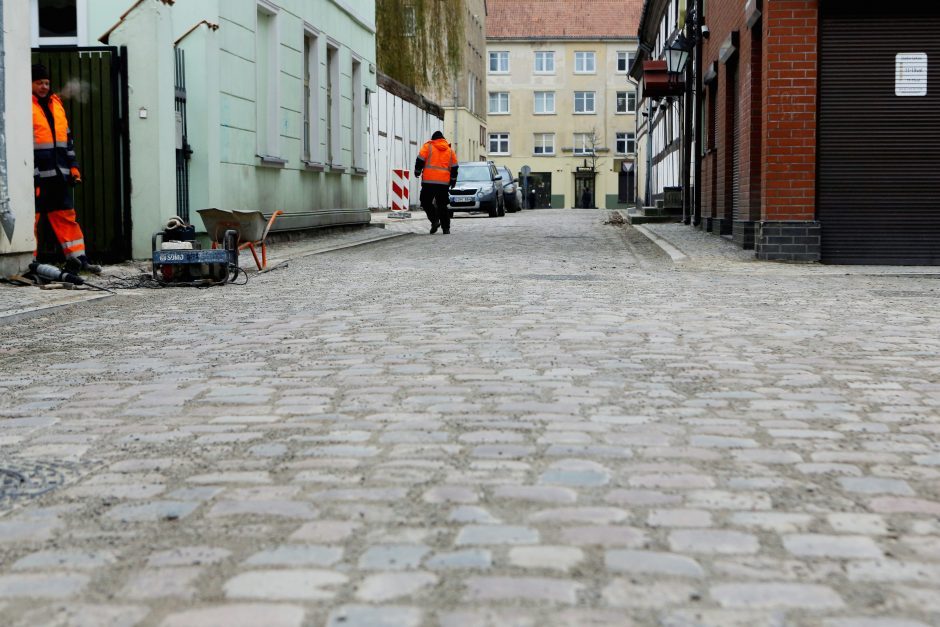 Klaipėdos senamiestyje bus atnaujintos gatvės: skirs daugiau kaip milijoną eurų