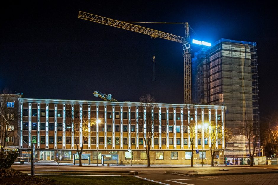 Klaipėdos muzikinis teatras miestui dovanoja šviesą
