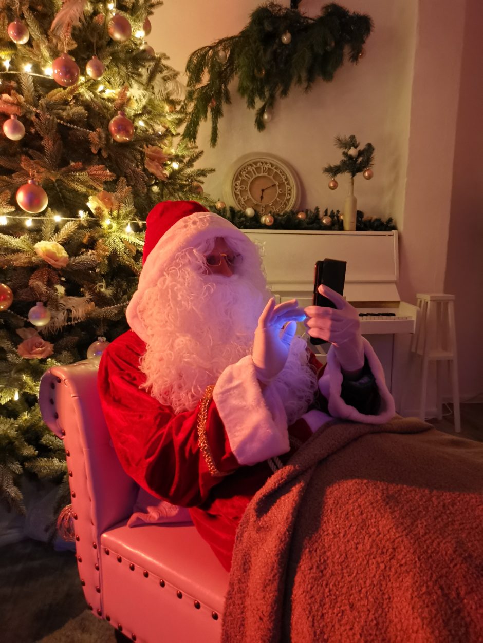 Kalėdų Senelis Andrius: vaikui didžiausia dovana – tėvų dėmesys