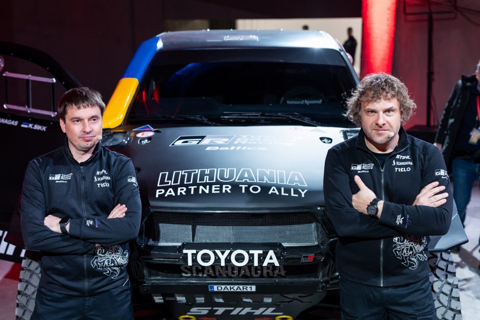 Benedikto Vanago ir „Toyota GR Baltics“ komandos pristatymas