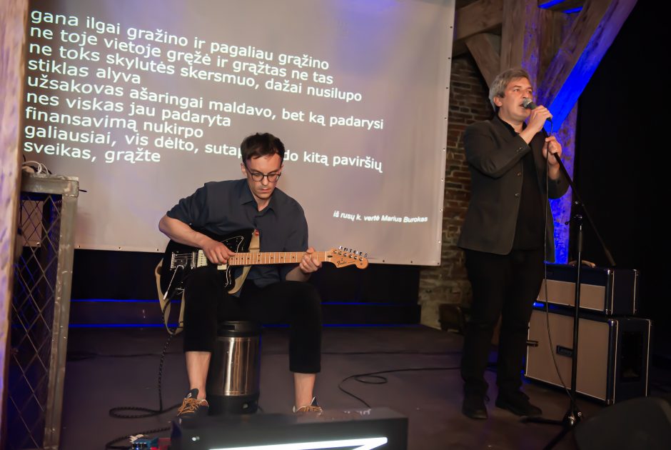 „Kauno literatūros savaitė“: naktinė poezija ir muzika