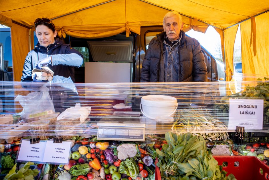 Šviežios daržovės turguje: pabrango ne visos