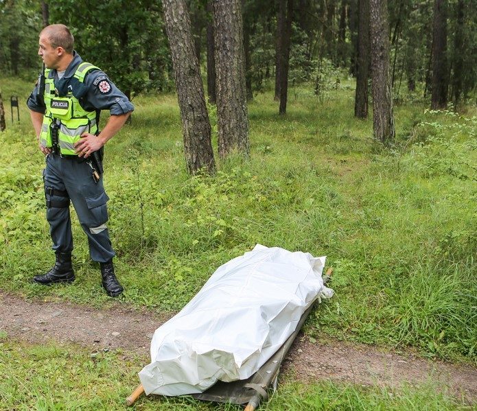 Nelaimė Vilniuje: miškelyje rastas jauno vyro lavonas