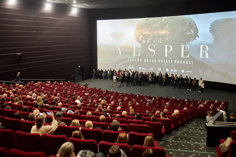 Sostinėje – išankstinė brangiausio lietuviško kino filmo „Vesper“ premjera