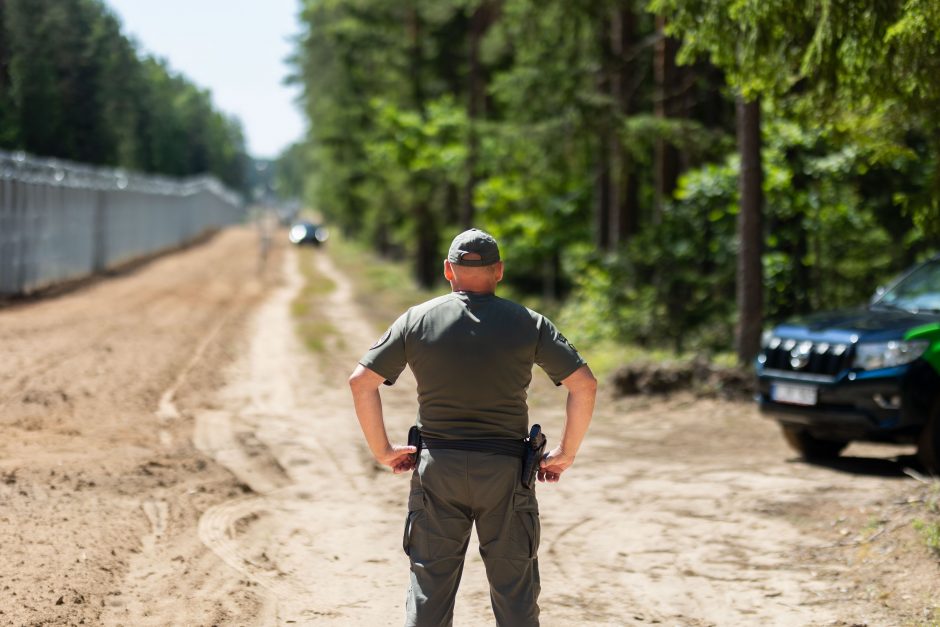 Praėjusią parą Lietuvos pasienyje su Baltarusija apgręžti keturi neteisėti migrantai