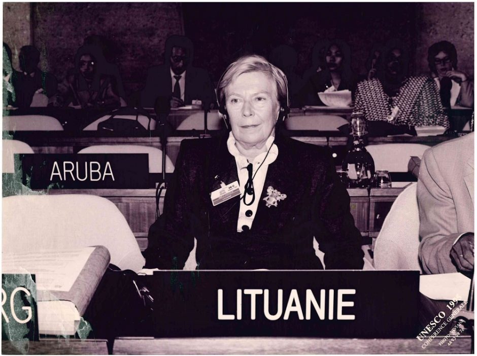 U. Karvelis – diplomatė, atgimstančiai Lietuvai atvėrusi kelią į Vakarus