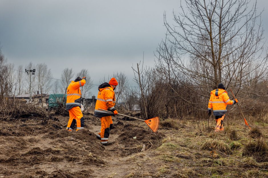 Savivaldybė: artimiausiomis dienomis lėktuvo avarijos vietą Vilniuje saugos šauliai