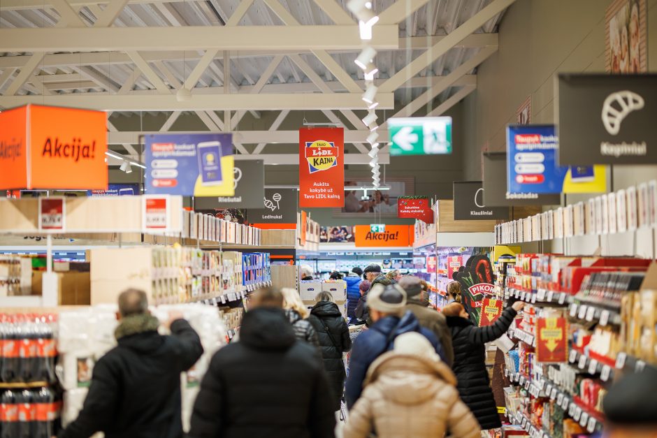 Jau šeštą mėnesį „Lidl“ dažnai vartojamų prekių krepšelis – pigiausias iš didžiųjų prekybos tinklų