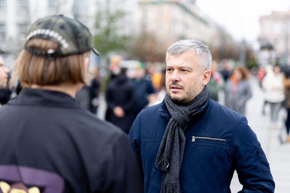 Protestas Vilniuje: „Maitintojai miršta dėl per didelių mokesčių“