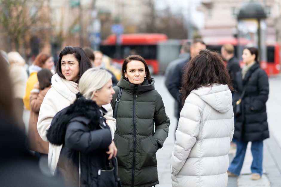 Protestas Vilniuje: „Maitintojai miršta dėl per didelių mokesčių“