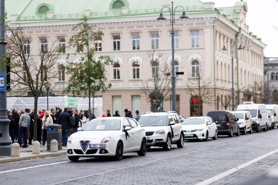 Protestas Vilniuje: „Maitintojai miršta dėl per didelių mokesčių“