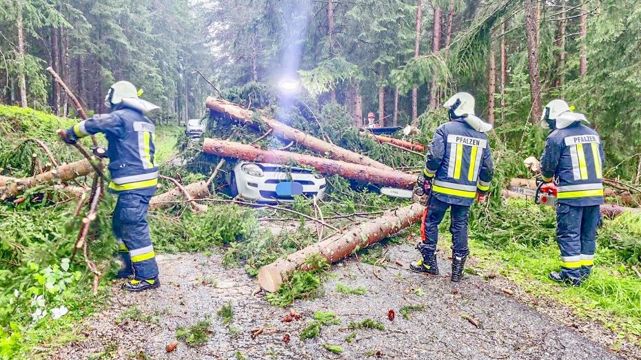 Europą ir toliau alina įsisiautėjusios gamtos stichijos: audros nulaužtas medis pražudė 16-metę