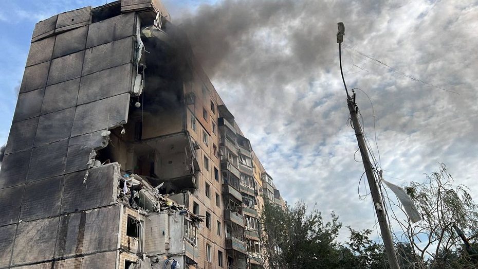 Ministras: per Rusijos smūgį centrinėje Ukrainos dalyje žuvo mažiausiai 4 žmonės 