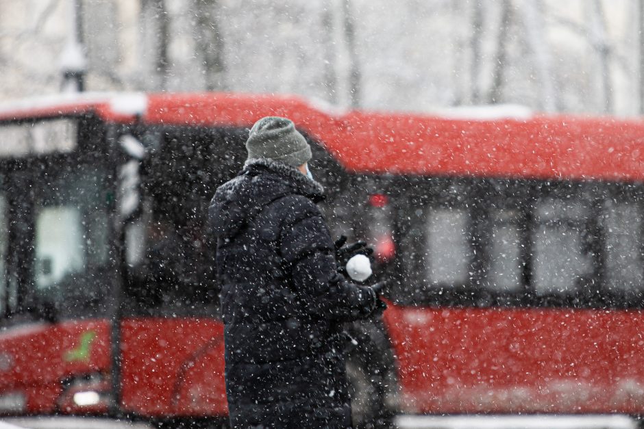 Vilniaus autobuse vyrui prireikė medikų: durims prispaudus ranką, nelaimės tik prasidėjo