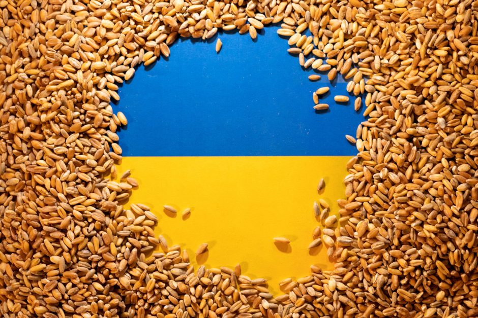 J. Borrellis: Ukrainos grūdų eksporto blokavimas – tikras karo nusikaltimas