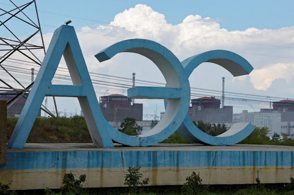 Ukraina perspėja, kad Rusija nurodė Zaporižios AE darbuotojams penktadienį nedirbti