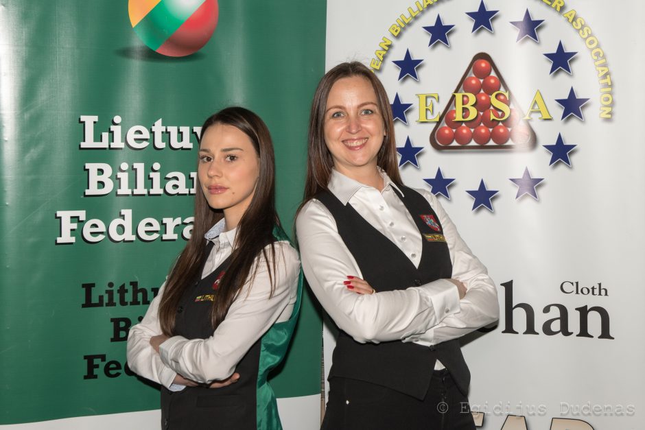 Lietuvos moterų snukerio rinktinė Europos čempionate pasiryžusi siekti medalių