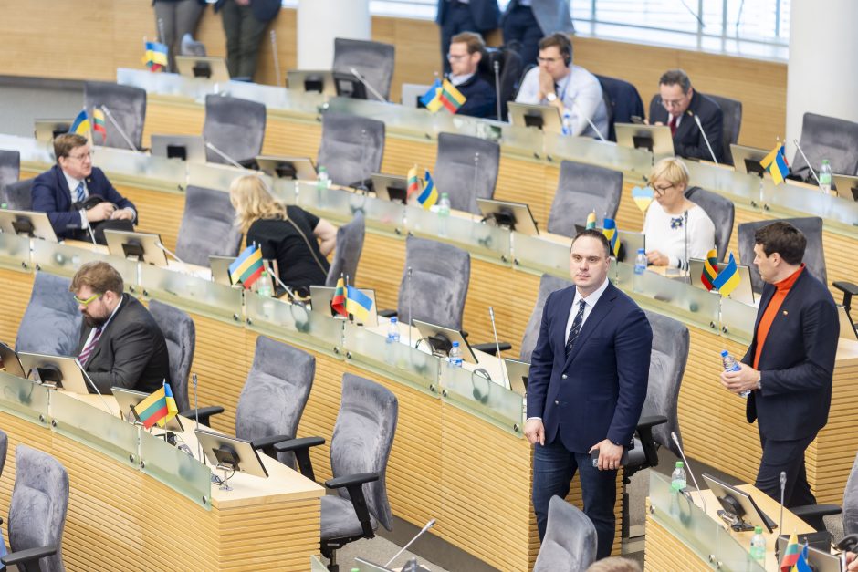 Seimas pakėlė reikalavimų kartelę Mišrios Seimo narių grupės sudarymui