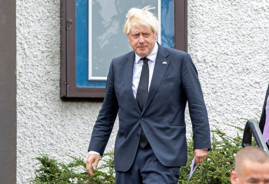 B. Johnsonas svarbius fiskalinius sprendimus paliks kitam JK ministrui pirmininkui