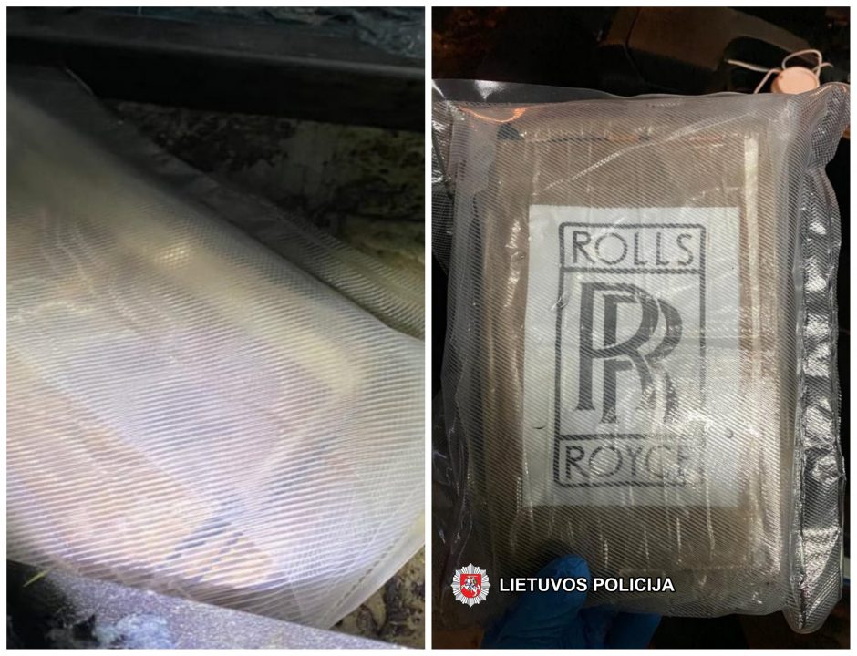 Kriminalistams įkliuvo kokaino kontrabandininkas: narkotikų vertė – 100 tūkst. eurų
