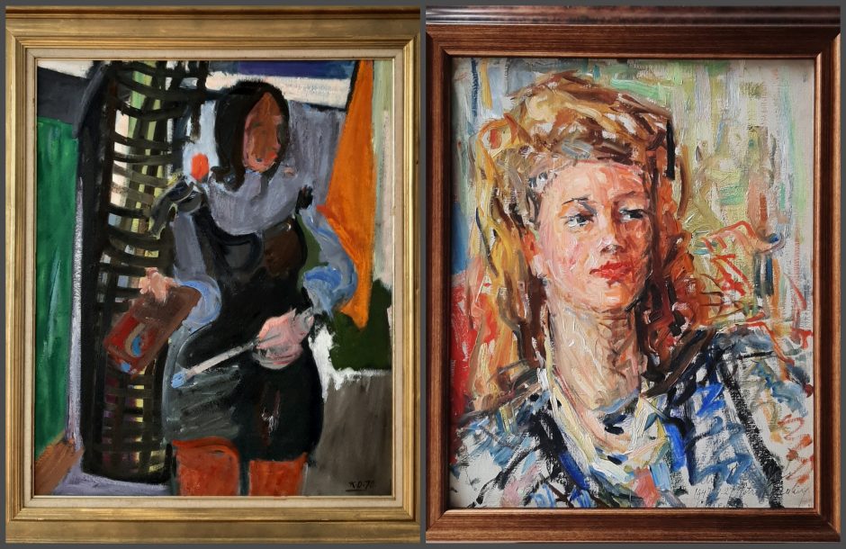 Parko galerijoje – moterys iš paveikslų, moterys šalia mūsų