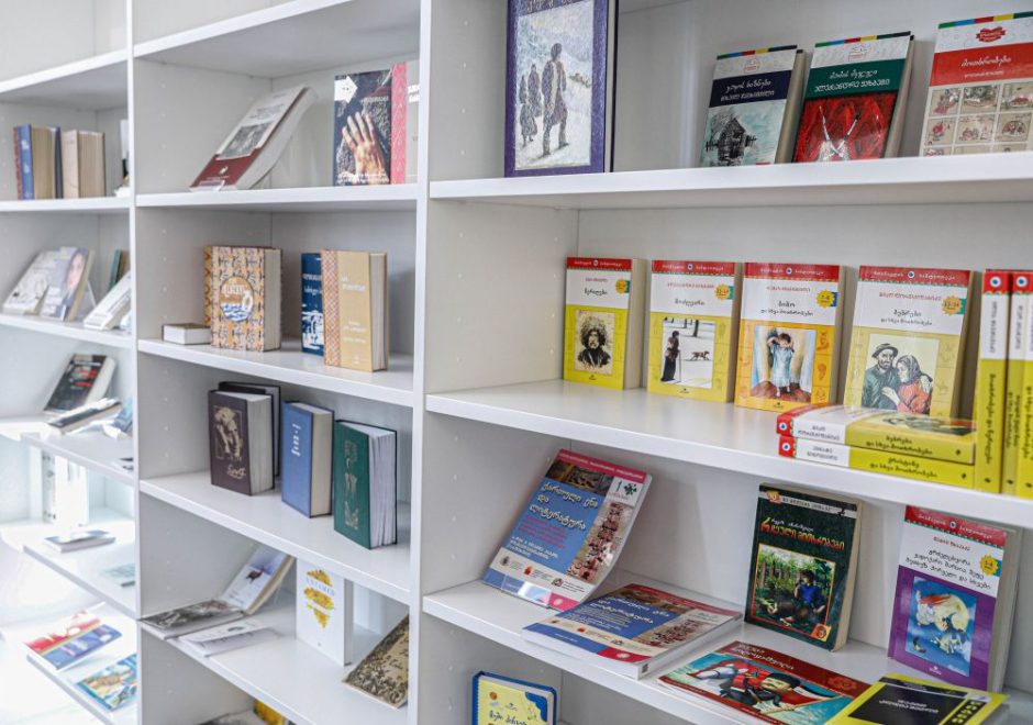Nacionalinei M. Mažvydo bibliotekai – kartvelų kultūrą reprezentuojančios knygos