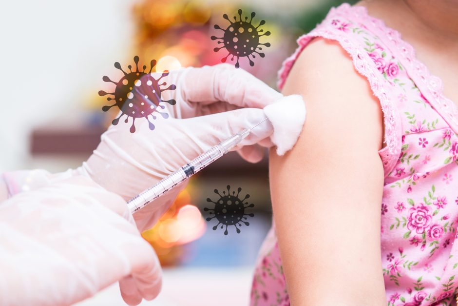 JAV dar birželį ruošiasi pradėti mažų vaikų skiepijimą nuo koronaviruso