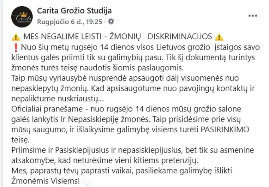 Estetika ir grožis – tik turintiems galimybių pasus?