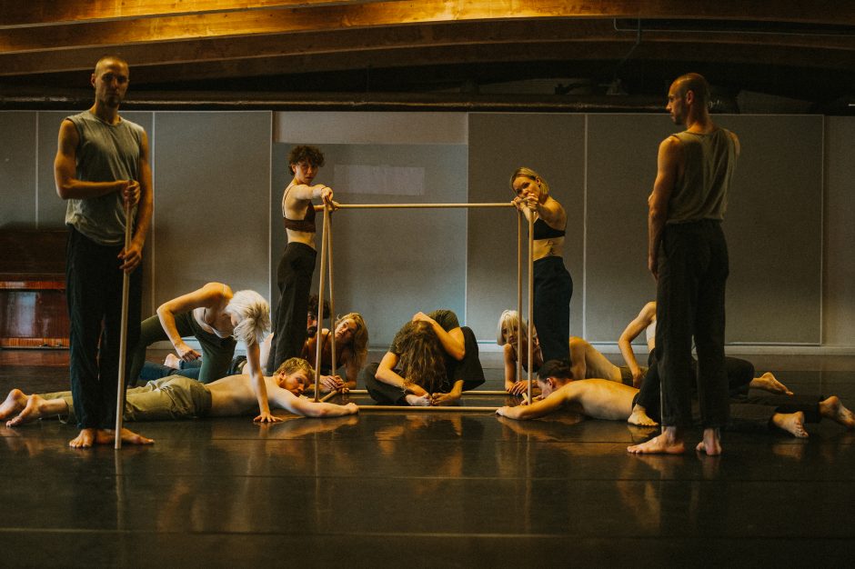 Spektaklis „Mikado“: kai šokis sutinka kovos meną