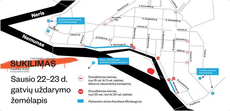 Atmintinė „Sukilimo“ žiūrovams: ką būtina žinoti dalyvaujant „Kaunas 2022“ renginiuose?