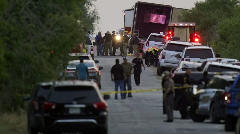 Teksase vilkiko priekaboje rasti 46 negyvi migrantai