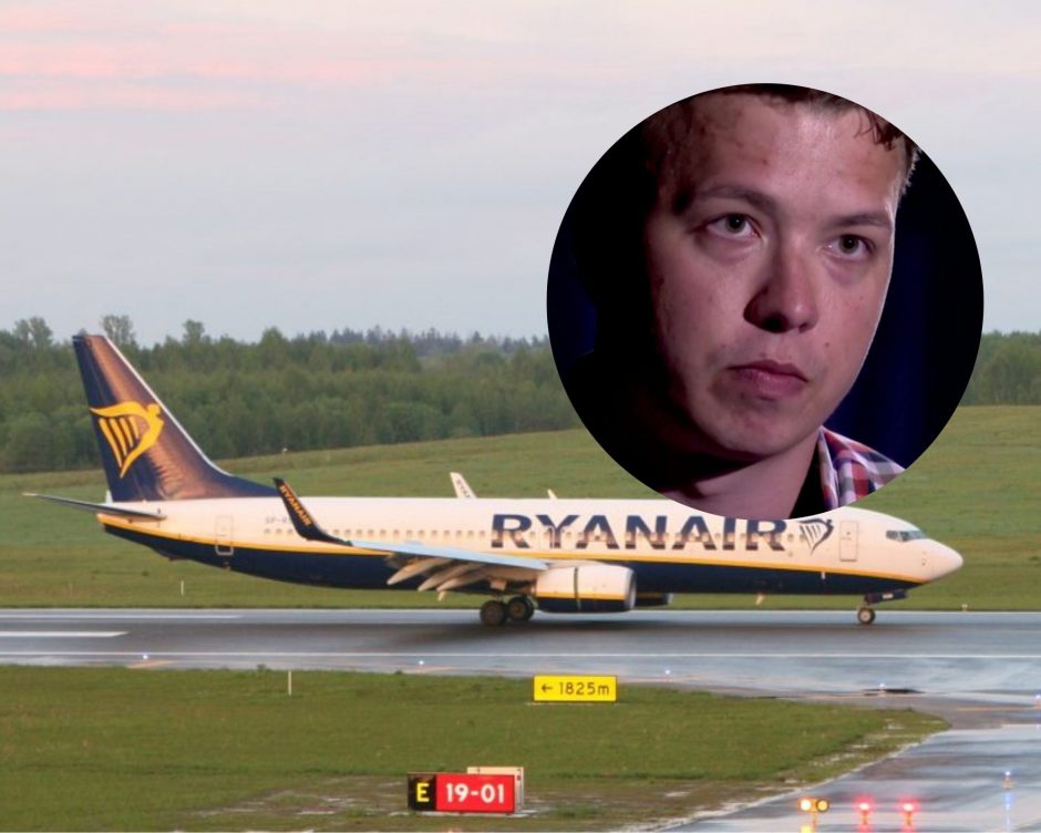 Tyrimas dėl Minske nutupdyto lėktuvo užsitęs: prokurorai pasigenda „Ryanair“ bendradarbiavimo