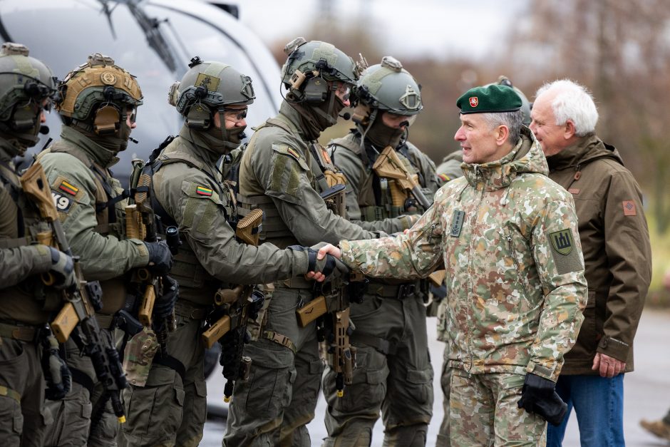Vilniuje – bendros Lietuvos ir Vokietijos specialiųjų operacijų pajėgų pratybos