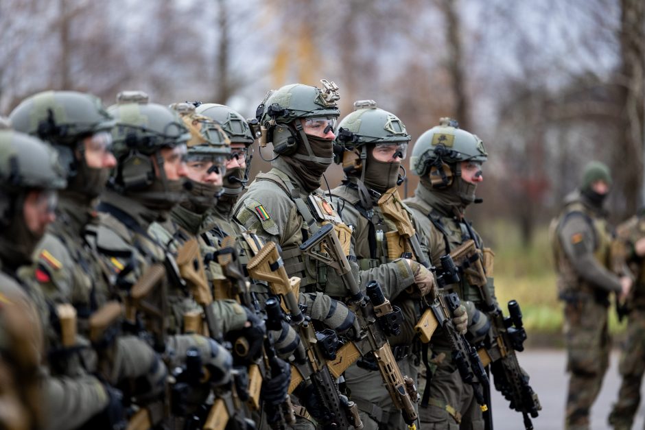 Vilniuje – bendros Lietuvos ir Vokietijos specialiųjų operacijų pajėgų pratybos