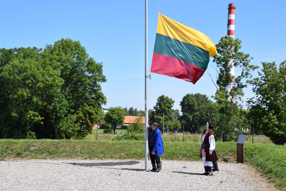 Valstybės dienos šventės akcentas Klaipėdoje  – ant Jono kalnelio